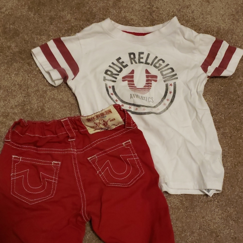 4T Boys True Religion Outfit